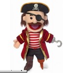 14 Pirate w  Peg Leg Hand Puppet  B000ZKCQES